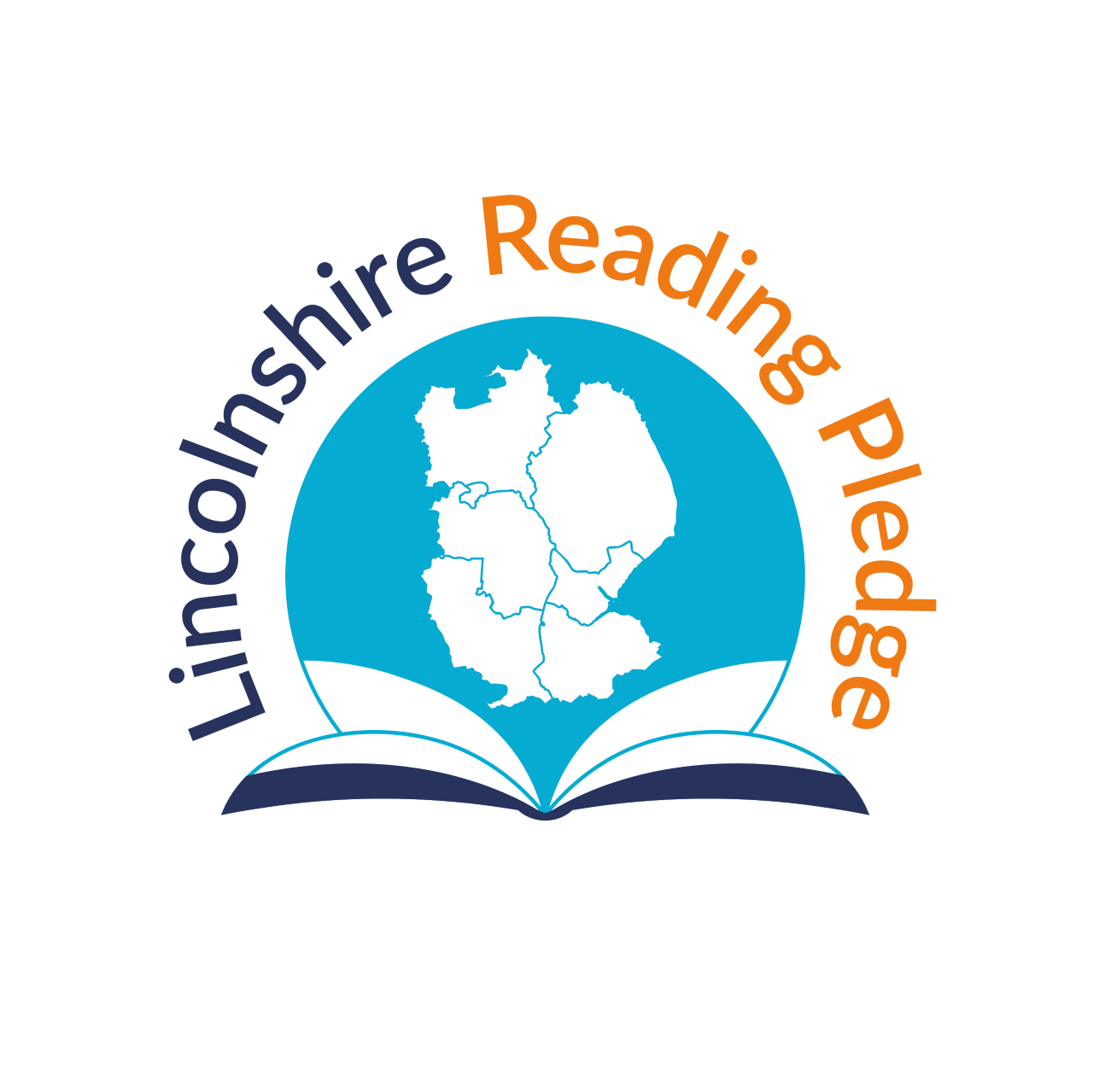 Lincolnshire Reading Pledge Logo